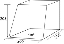 Carica l'immagine nel visualizzatore di Gallery, Tenda posteriore Brunner Comet per furgone VW T5 - T6