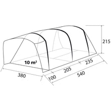 Carica l'immagine nel visualizzatore di Gallery, Misure Tenda Brunner Family A.I.R. Tech Paraiso