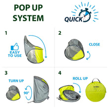 Carica l'immagine nel visualizzatore di Gallery, Sistema apertura e chiusura Conchiglia parasole da campeggio Brunner Bayou
