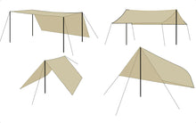 Carica l'immagine nel visualizzatore di Gallery, Vela parasole da campeggio Brunner Sunny UV