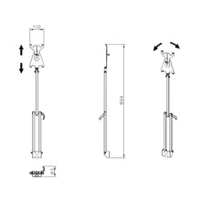 Carica l'immagine nel visualizzatore di Gallery, Supporti Tablet Professionali - Standard e Snodabile - per Camper