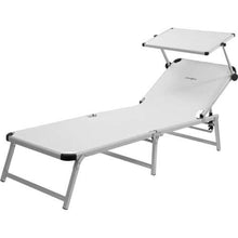 Carica l'immagine nel visualizzatore di Gallery, Lettino da sole da campeggio Brunner Marbella bianco