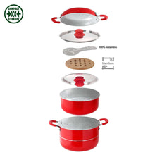 Carica l'immagine nel visualizzatore di Gallery, Set pentole da campeggio Brunner Cosmic 8+2 Ø22