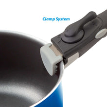 Carica l'immagine nel visualizzatore di Gallery, Pinza grip Set pentole da campeggio Brunner Skipper 9+1 Ø22