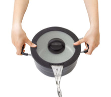 Carica l'immagine nel visualizzatore di Gallery, Coperchio scolapasta Set pentole da campeggio Brunner Pirate NG 7+1 Ø22