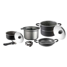 Carica l'immagine nel visualizzatore di Gallery, Set pentole da campeggio Brunner Pirate 7+1 Ø22