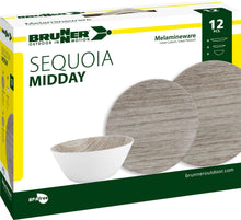 Carica l'immagine nel visualizzatore di Gallery, Scatolo Set piatti da campeggio Brunner Midday Sequoia
