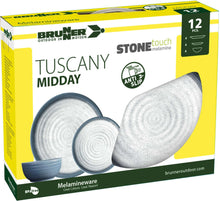 Carica l'immagine nel visualizzatore di Gallery, Scatolo Set piatti da campeggio Brunner Midday Tuscany