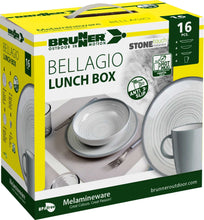 Carica l'immagine nel visualizzatore di Gallery, Scatolo Set stoviglie da campeggio Brunner Lunch Box Bellagio