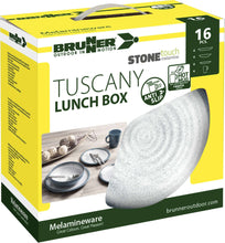 Carica l'immagine nel visualizzatore di Gallery, Scatolo Set stoviglie da campeggio Brunner Lunch Box Tuscany