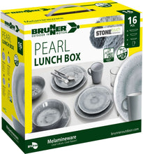 Carica l'immagine nel visualizzatore di Gallery, Scatolo Set stoviglie da campeggio Brunner Lunch Box Pearl