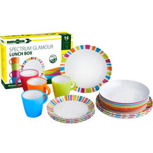 Carica l'immagine nel visualizzatore di Gallery, Set stoviglie da campeggio Brunner Lunch Box Spectrum