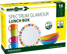 Carica l'immagine nel visualizzatore di Gallery, Scatolo Set stoviglie da campeggio Brunner Lunch Box Spectrum
