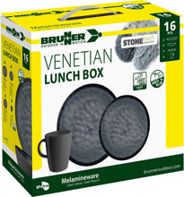 Carica l'immagine nel visualizzatore di Gallery, Scatolo Set stoviglie da campeggio Brunner Lunch Box Venetian