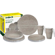 Carica l'immagine nel visualizzatore di Gallery, Set piatti da campeggio Brunner Melamine Sequoia