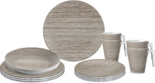 Carica l'immagine nel visualizzatore di Gallery, Set piatti da campeggio Brunner Melamine Sequoia