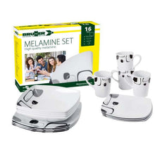 Carica l'immagine nel visualizzatore di Gallery, Set piatti da campeggio Brunner Melamine Enigma