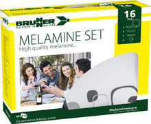 Carica l'immagine nel visualizzatore di Gallery, Scatolo Set piatti da campeggio Brunner Melamine Enigma