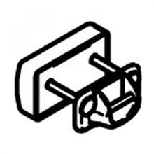 Carica l'immagine nel visualizzatore di Gallery, Ricambi portabici a parete Thule Essential