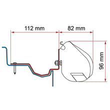 Carica l'immagine nel visualizzatore di Gallery, Kit Fiamma Ford Transit Custom L2 H1 ≥ 2024