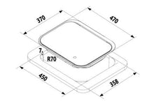 Carica l'immagine nel visualizzatore di Gallery, misure Piano cottura per camper due fuochi Carbest