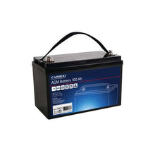 Carica l'immagine nel visualizzatore di Gallery, Batteria AGM per camper - Power Line Carbest 100 Ah alta