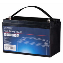 Carica l'immagine nel visualizzatore di Gallery, Batteria AGM per camper - Power Line Carbest 120 Ah
