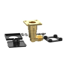 Carica l'immagine nel visualizzatore di Gallery, Bocchettone esterno 90 gradi GPL CAMPKO con valvola di non ritorno e coperchio nero