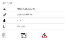 Carica l'immagine nel visualizzatore di Gallery, Tenda posteriore Brunner Comet per furgone VW T5 - T6