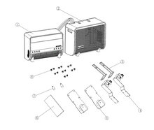 Carica l'immagine nel visualizzatore di Gallery, Condizionatore portatile per camper Split SPA-3100 Mestic