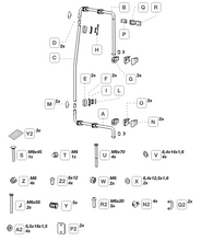 Carica l'immagine nel visualizzatore di Gallery, Portabici per Mercedes Sprinter Carry bike frame Fiamma