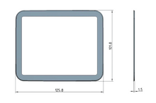 Carica l'immagine nel visualizzatore di Gallery, Misura cornice per pannello Inet X