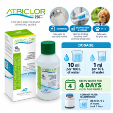 Carica l'immagine nel visualizzatore di Gallery, Disinfettante acqua per camper Acquatravel AT-BICLOR 250 ml