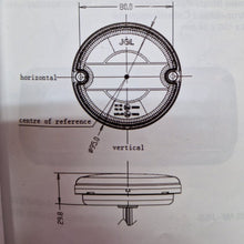 Carica l'immagine nel visualizzatore di Gallery, Fanale LED retronebbia luce diffusa per camper