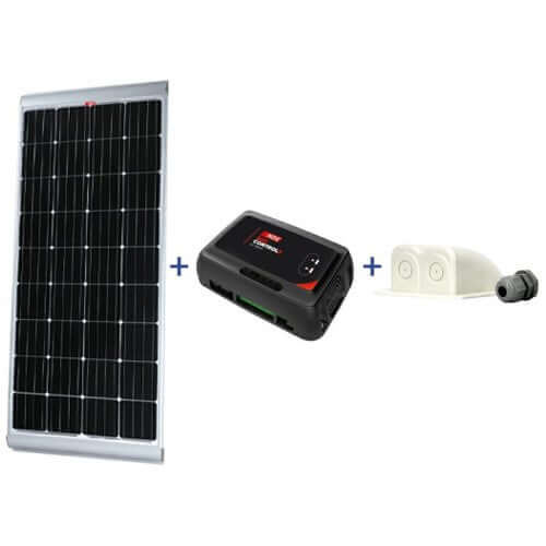 Kit completo pannello solare NDS SolEnergy 100WP con SCE320
