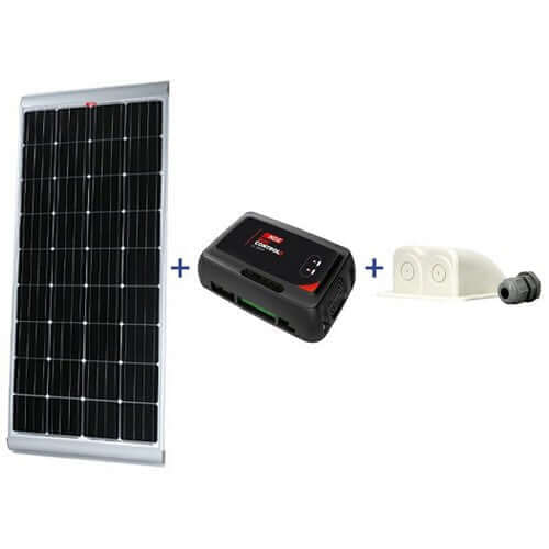 Kit completo pannello solare NDS SolEnergy 175WP con SCE320B