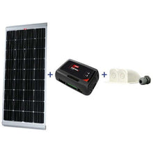 Carica l&#39;immagine nel visualizzatore di Gallery, Kit completo pannello solare NDS SolEnergy 100WP con SCE320B

