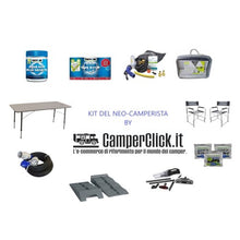 Carica l'immagine nel visualizzatore di Gallery, Nuovo kit del Neo-Camperista - by CamperClick