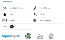 Carica l'immagine nel visualizzatore di Gallery, Scheda tecnica Sedia da campeggio Brunner Raptor XL