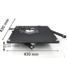 Carica l'immagine nel visualizzatore di Gallery, Piastra di rotazione per sedile camper VW Crafter
