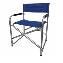 Carica l'immagine nel visualizzatore di Gallery, Set sedie da campeggio regista in alluminio