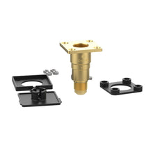 Carica l'immagine nel visualizzatore di Gallery, Bocchettone esterno dritto GPL CAMPKO con valvola di non ritorno e coperchio nero