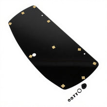 Carica l'immagine nel visualizzatore di Gallery, Coperchio in Vetro Nero per Piano Cottura Dometic KSK2008 (3 Fuochi in Linea)