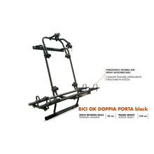 Carica l'immagine nel visualizzatore di Gallery, Portabici Posteriore per Van e Camper Van con Doppia Porta