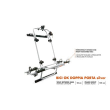 Carica l'immagine nel visualizzatore di Gallery, Portabici Posteriore per Van e Camper Van con Doppia Porta