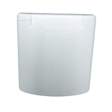 Carica l'immagine nel visualizzatore di Gallery, Doccia esterna bianca con sportello magnetico per camper