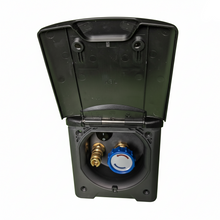 Carica l'immagine nel visualizzatore di Gallery, Presa esterna doccia Calda/Fredda con Doccino - Bianco, Grigio e Nero