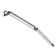 Carica l'immagine nel visualizzatore di Gallery, Braccio di supporto sinistro originale per tendalino Dometic PW 1100.