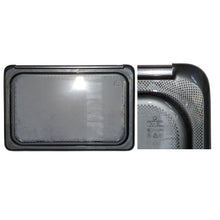 Carica l'immagine nel visualizzatore di Gallery, Finestra a compasso Polyplastic F50 serigrafia nera per camper