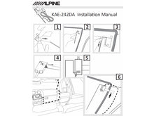 Carica l'immagine nel visualizzatore di Gallery, Installazione antenna DAB Alpine su parabrezza van e camper